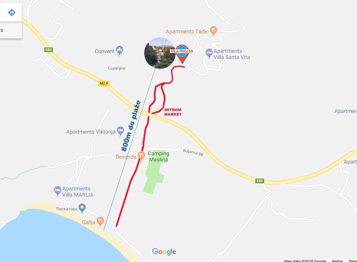 Vila Pogled Petrovac Ngoại thất bức ảnh